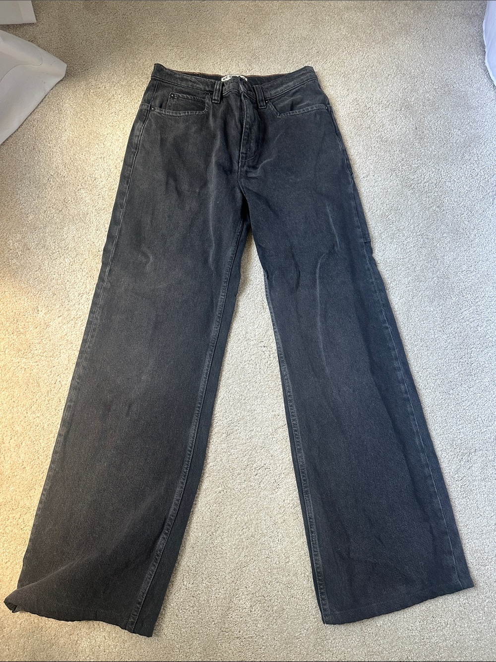 We The Free Women's Relaxed Wide-Leg Jeans in Washed Black